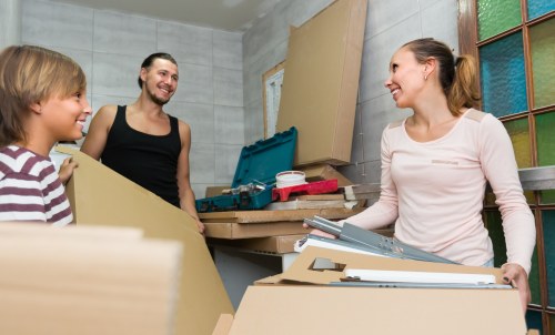 Local moving truck used for furniture transport and commercial removals