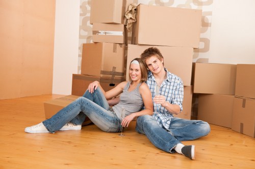 Customer payment and quotation process for removal services