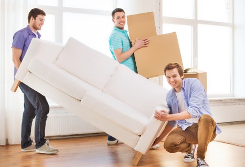 Risk assessment and moving preparation in a Ruislip property