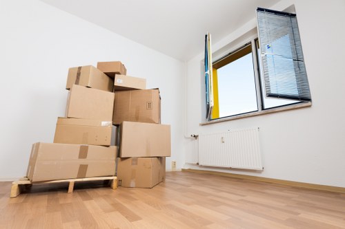 Fragile item packing materials including bubble wrap and tape