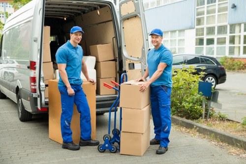 Careful loading of sofas and wardrobes for transport in Ruislip