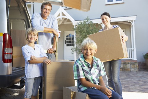 Local movers handling access challenges and stairways in Ruislip