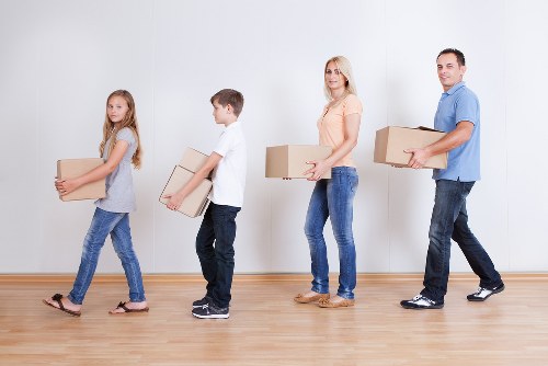 Packing and loading furniture into a removal van in Ruislip