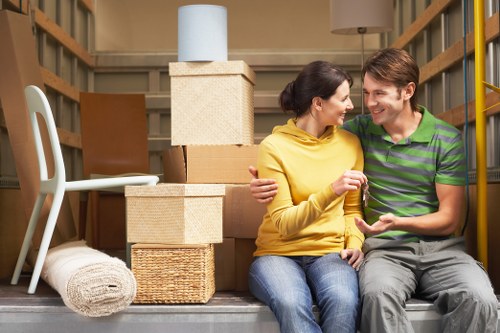 Local moving team handling a flat or home move in the Ruislip area