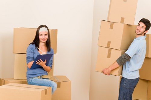 Donation-ready furniture and household items prepared for charity reuse